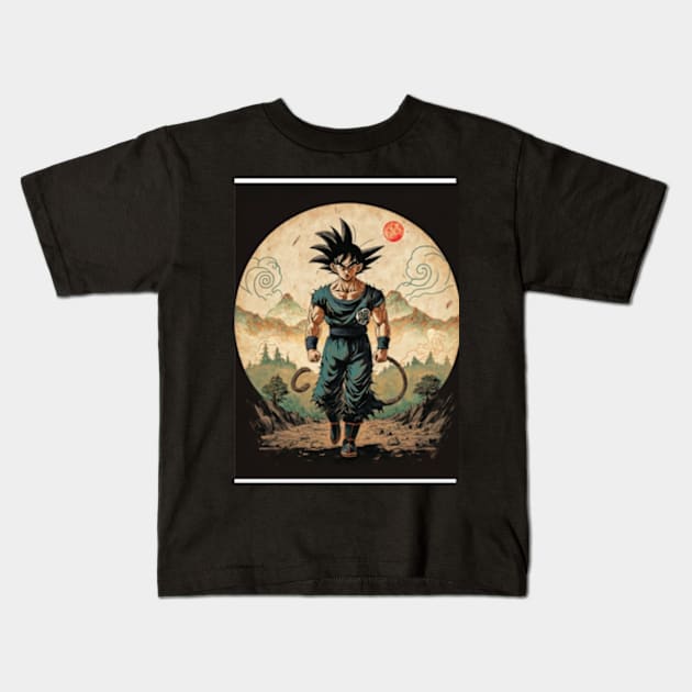 Goku Kids T-Shirt by TshirtMA